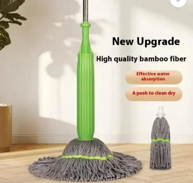 LumiHaus™ Self-Twisting 360° Rotating Mop | Hands-Free Floor Cleaning System