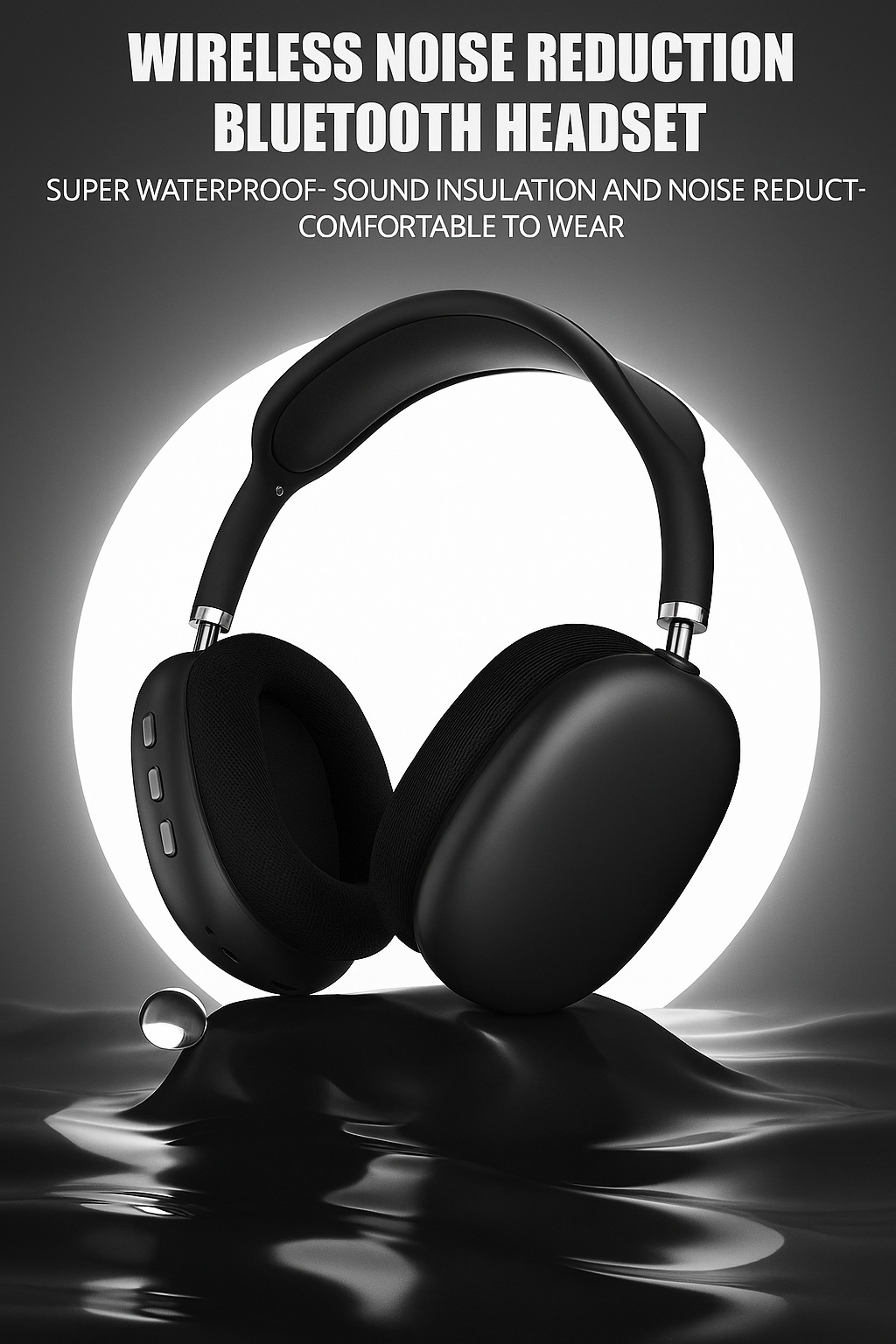 SonicPro Max™ – Wireless Bluetooth Over-Ear Headphones