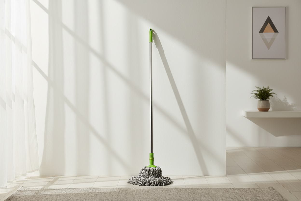 Mop in interior setting